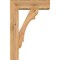 Ekena Millwork Olympic Block Smooth Bracket w/ Offset Brace, Western Red Cedar, 5 1/2"W x 16"D x 24"H BKT0604X16X24OLY05SWR - alternate 2